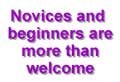 Novices and beginners